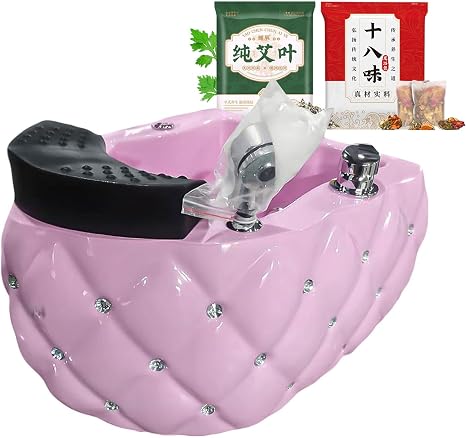 Acrylic Foot Soak Tub with Heat and Massage – Relaxing Pedicure Bowl for Home and Salon Use, Ideal Foot Bath Equipment for Care and Relaxation studio view 1