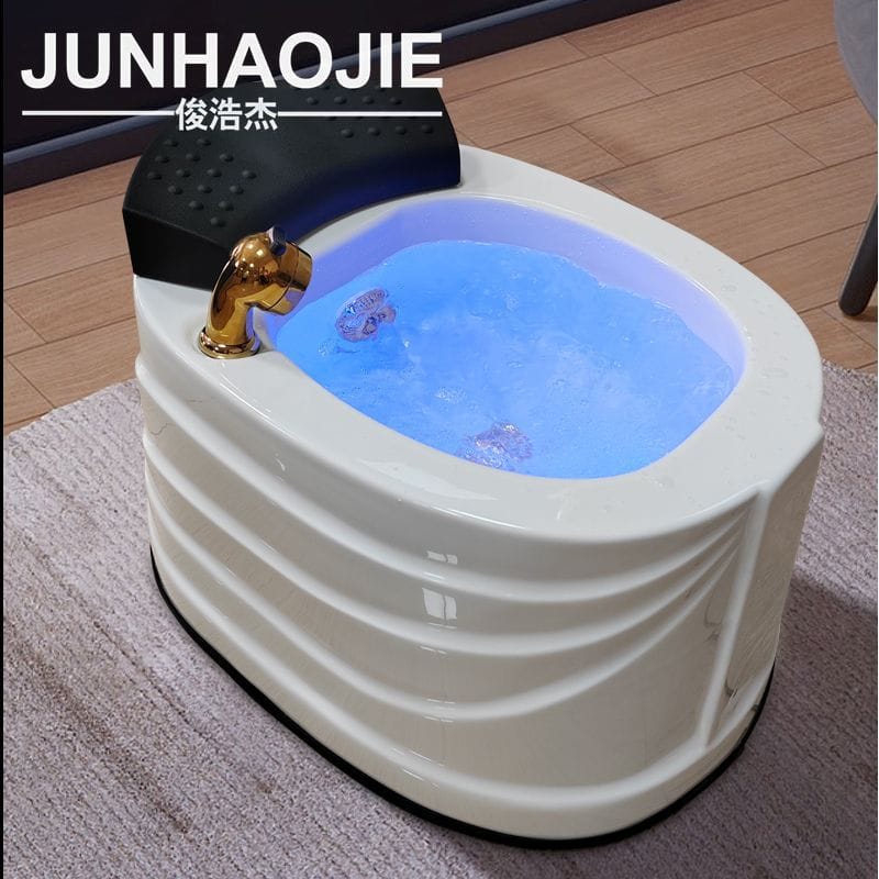 Acrylic Footbath Foot Soak Tub Acrylic Pedicure Sink With Heat And Massage studio view 2