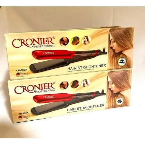 Cronier professional professional Hair Straightener & Flat Iron Salon Finish studio view 2