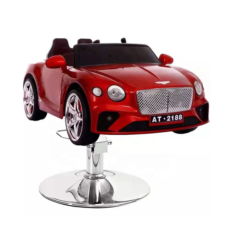 Hair Beauty Salon Furniture Hydraulic Kid Models of Various Cars Chair Children Barber Chair Baby Hairdressing Chair studio view 2